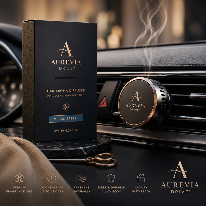 Aurevia Drive™ Car Aroma Diffuser